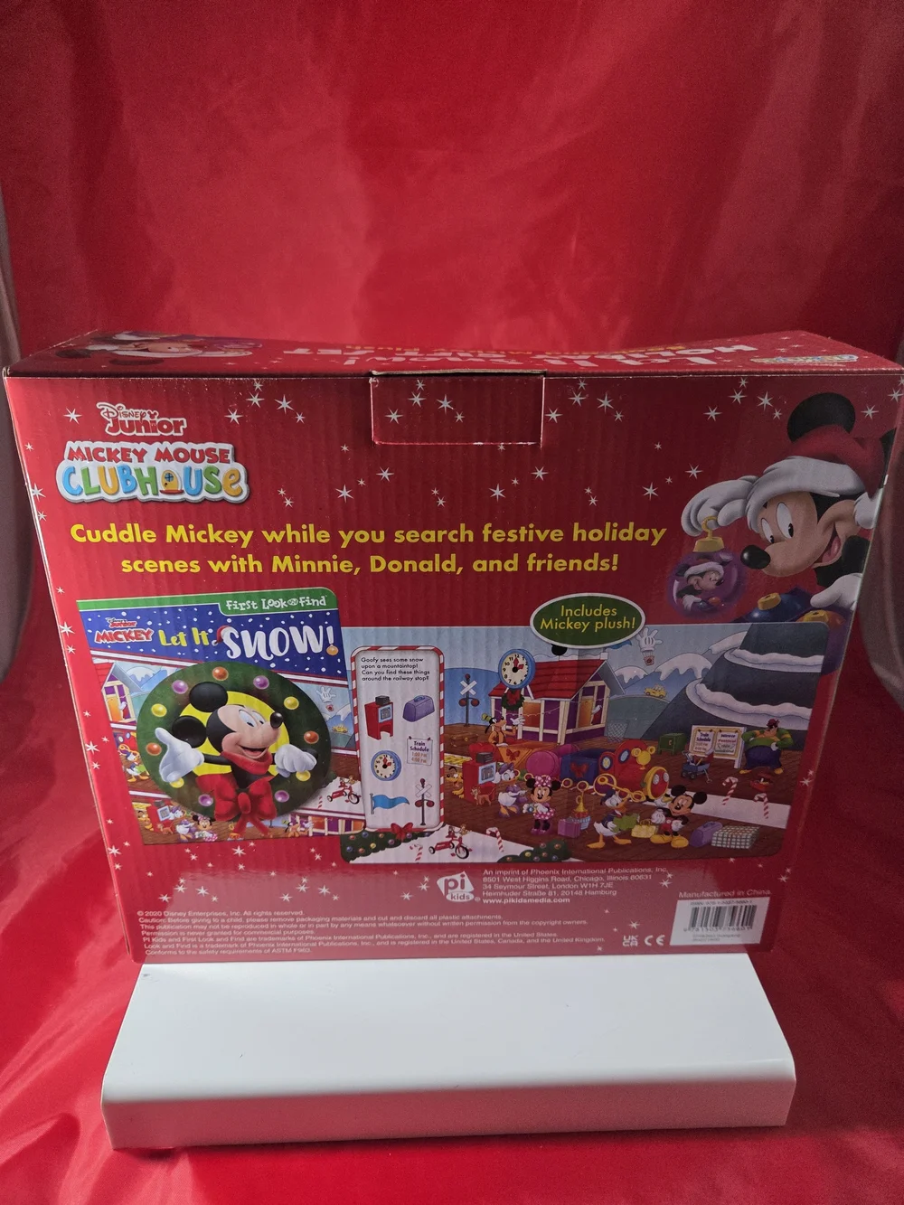 Disney Mickey Mouse Clubhouse Holiday Playset - Red